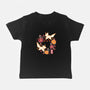 Origami Foxes-Baby-Basic-Tee-NemiMakeit