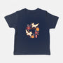 Origami Foxes-Baby-Basic-Tee-NemiMakeit