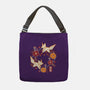 Origami Foxes-None-Adjustable Tote-Bag-NemiMakeit