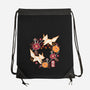 Origami Foxes-None-Drawstring-Bag-NemiMakeit
