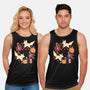 Origami Foxes-Unisex-Basic-Tank-NemiMakeit