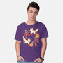 Origami Foxes-Mens-Basic-Tee-NemiMakeit