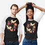 Origami Foxes-Unisex-Baseball-Tee-NemiMakeit
