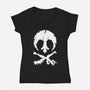 Kade‘s Symbol-Womens-V-Neck-Tee-CappO