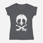Kade‘s Symbol-Womens-V-Neck-Tee-CappO
