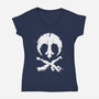 Kade‘s Symbol-Womens-V-Neck-Tee-CappO