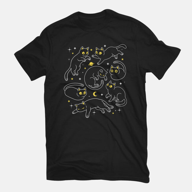 Space Cats-Mens-Basic-Tee-Eoli Studio
