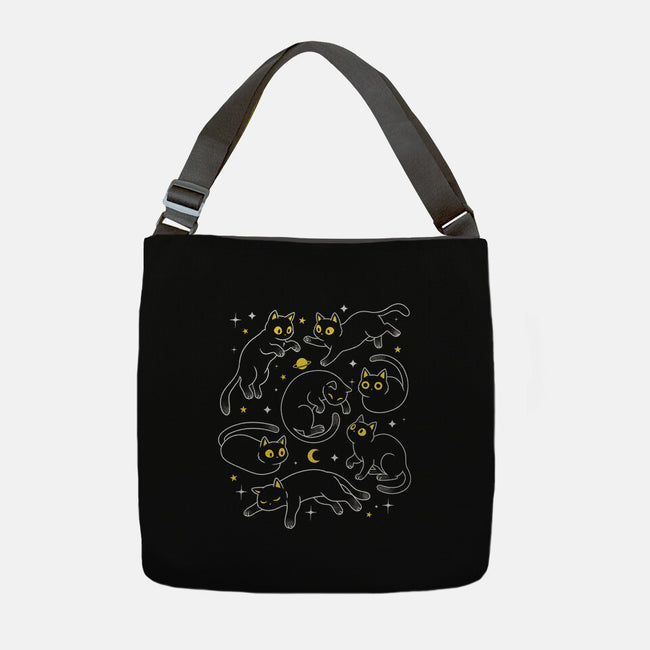 Space Cats-None-Adjustable Tote-Bag-Eoli Studio