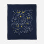 Space Cats-None-Fleece-Blanket-Eoli Studio