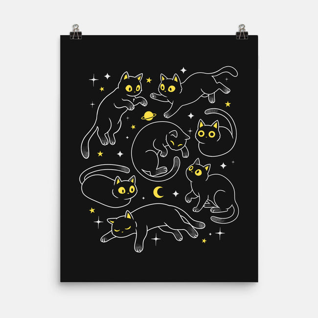 Space Cats-None-Matte-Poster-Eoli Studio