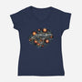 The Stars Is Waiting For Us-Womens-V-Neck-Tee-glitchygorilla
