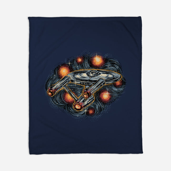 The Stars Is Waiting For Us-None-Fleece-Blanket-glitchygorilla