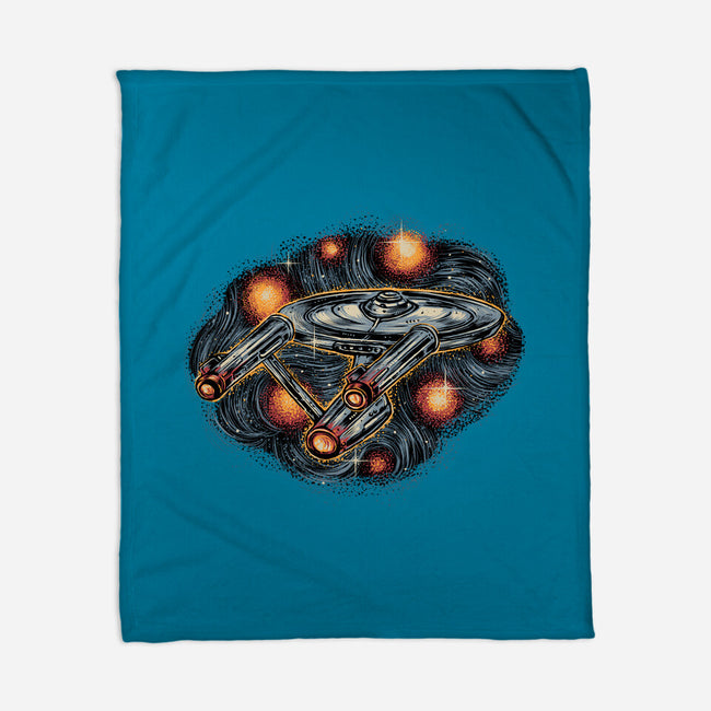 The Stars Is Waiting For Us-None-Fleece-Blanket-glitchygorilla