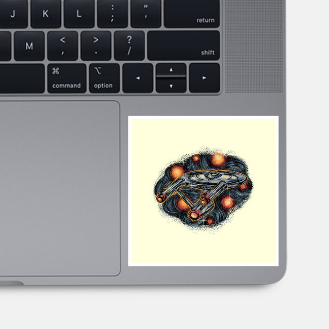 The Stars Is Waiting For Us-None-Glossy-Sticker-glitchygorilla