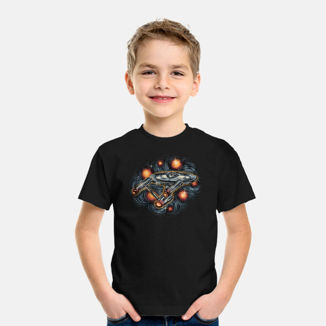 The Stars Is Waiting For Us-Youth-Basic-Tee-glitchygorilla