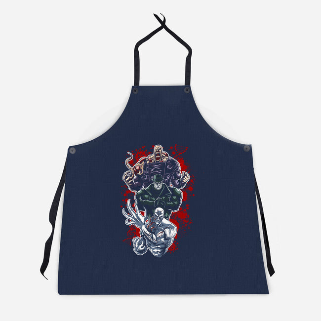 Stalkers Horror-Unisex-Kitchen-Apron-Diego Oliver
