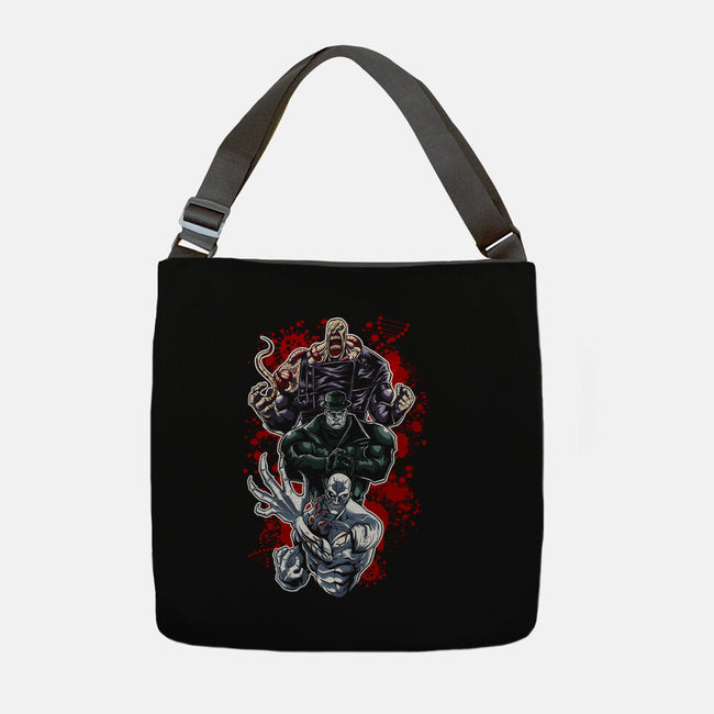 Stalkers Horror-None-Adjustable Tote-Bag-Diego Oliver