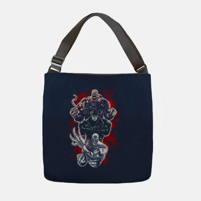 Stalkers Horror-None-Adjustable Tote-Bag-Diego Oliver