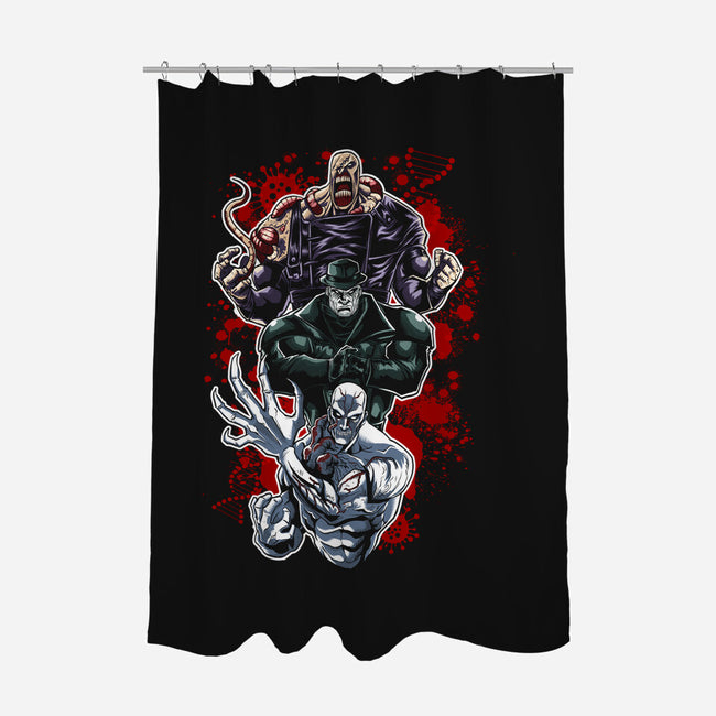 Stalkers Horror-None-Polyester-Shower Curtain-Diego Oliver