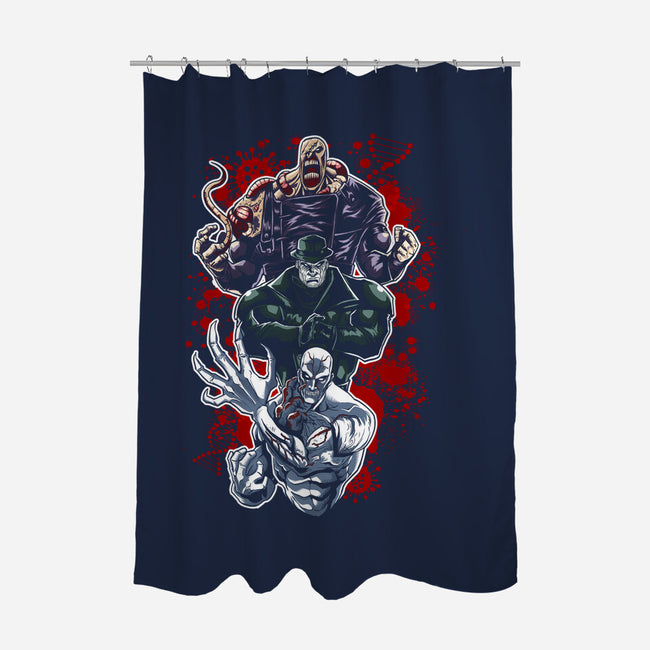 Stalkers Horror-None-Polyester-Shower Curtain-Diego Oliver