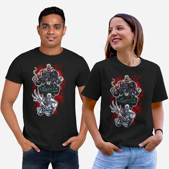 Stalkers Horror-Unisex-Basic-Tee-Diego Oliver