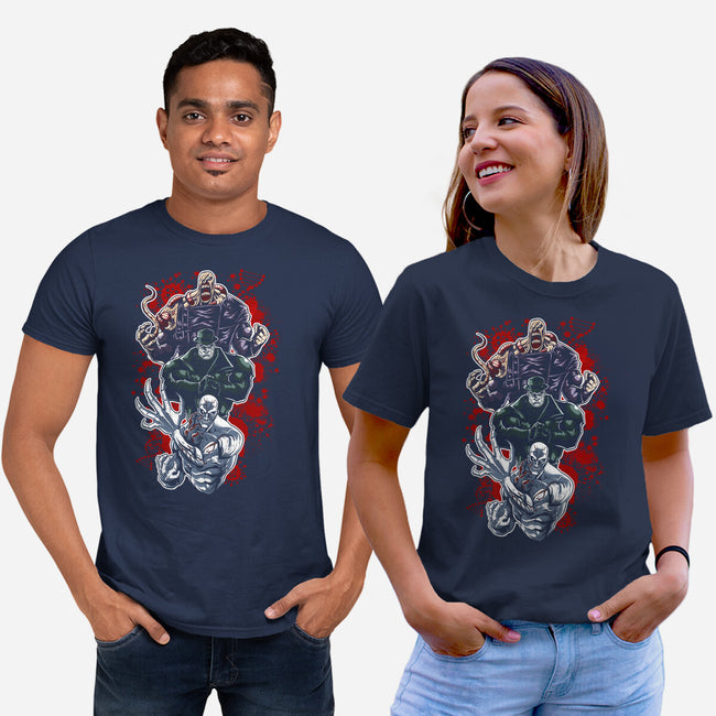Stalkers Horror-Unisex-Basic-Tee-Diego Oliver