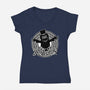Movie Monster Cartoon-Womens-V-Neck-Tee-Studio Mootant