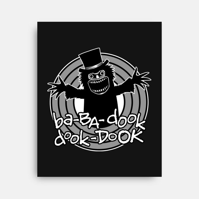 Movie Monster Cartoon-None-Stretched-Canvas-Studio Mootant