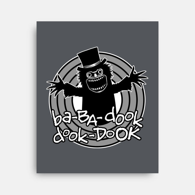 Movie Monster Cartoon-None-Stretched-Canvas-Studio Mootant