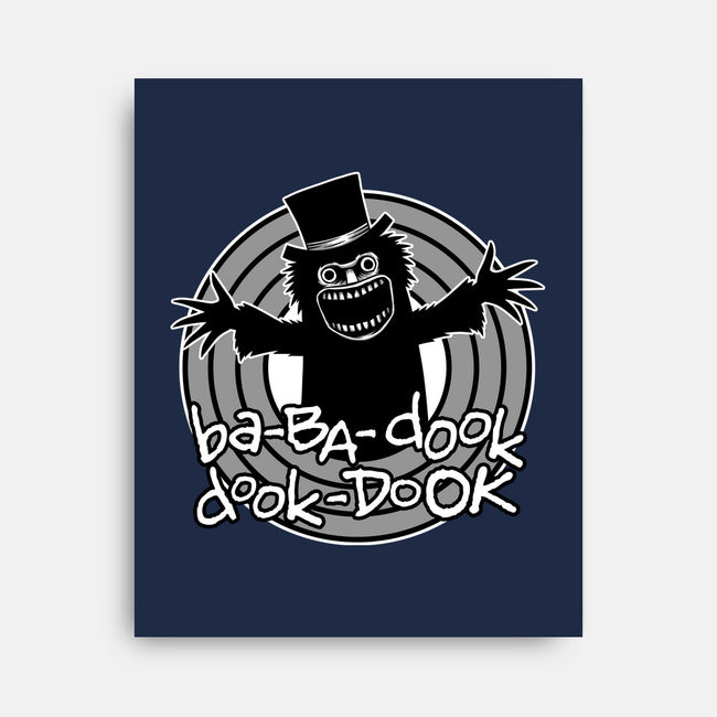 Movie Monster Cartoon-None-Stretched-Canvas-Studio Mootant