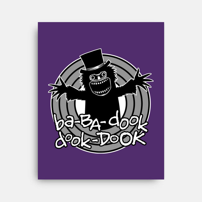 Movie Monster Cartoon-None-Stretched-Canvas-Studio Mootant