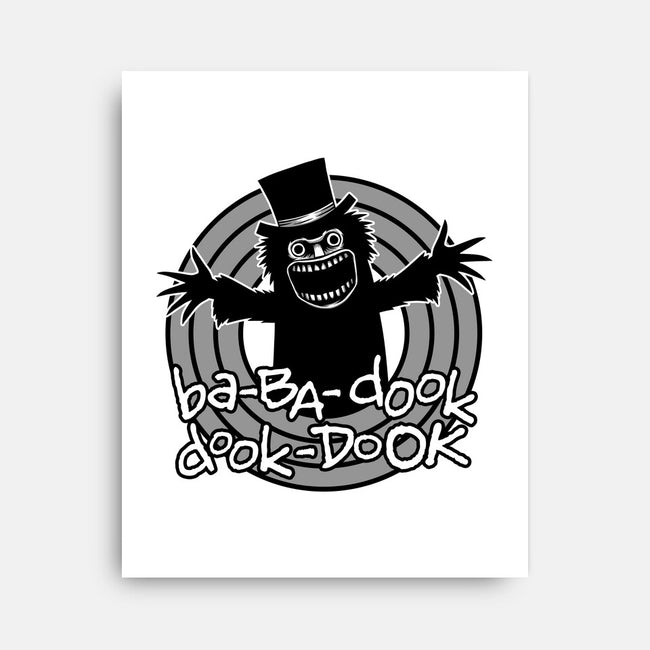Movie Monster Cartoon-None-Stretched-Canvas-Studio Mootant