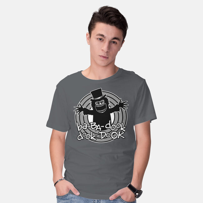 Movie Monster Cartoon-Mens-Basic-Tee-Studio Mootant