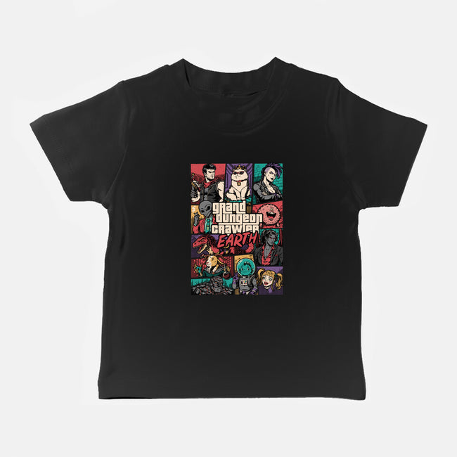 Crawler Game-Baby-Basic-Tee-Studio Mootant