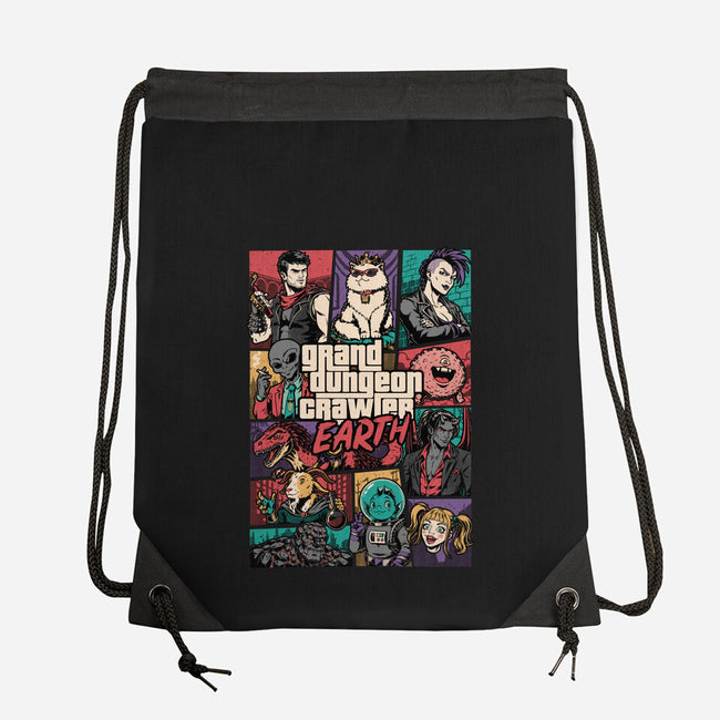 Crawler Game-None-Drawstring-Bag-Studio Mootant