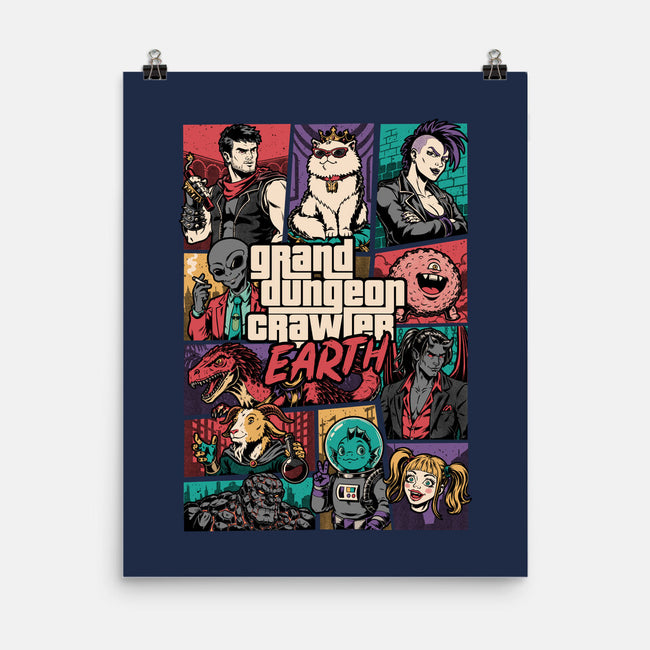 Crawler Game-None-Matte-Poster-Studio Mootant