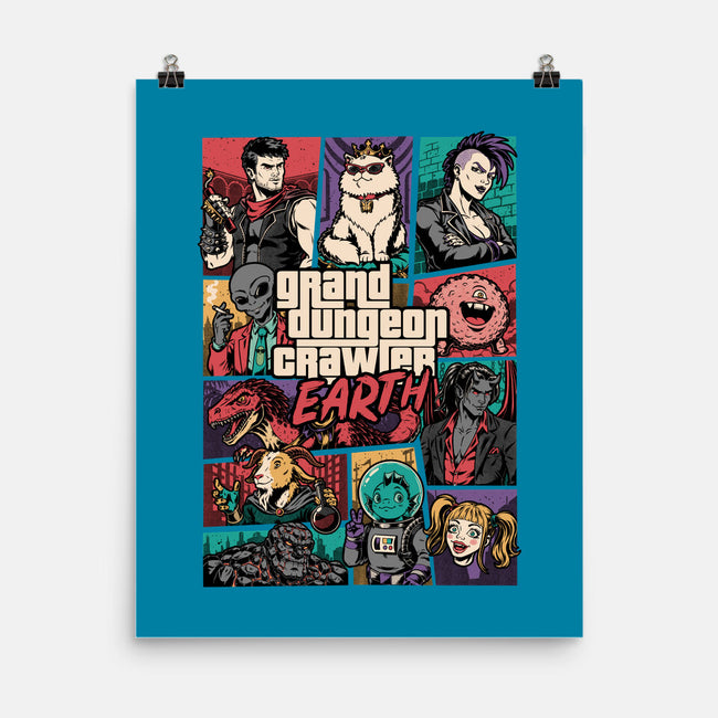 Crawler Game-None-Matte-Poster-Studio Mootant