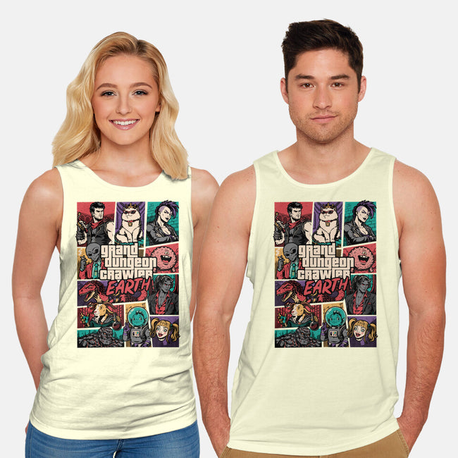 Crawler Game-Unisex-Basic-Tank-Studio Mootant