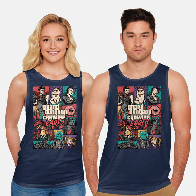 Crawler Game-Unisex-Basic-Tank-Studio Mootant