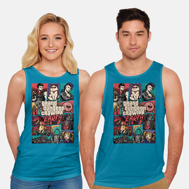 Crawler Game-Unisex-Basic-Tank-Studio Mootant
