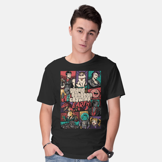 Crawler Game-Mens-Basic-Tee-Studio Mootant