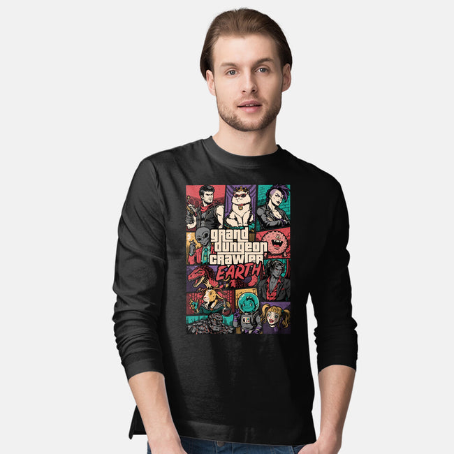 Crawler Game-Mens-Long Sleeved-Tee-Studio Mootant