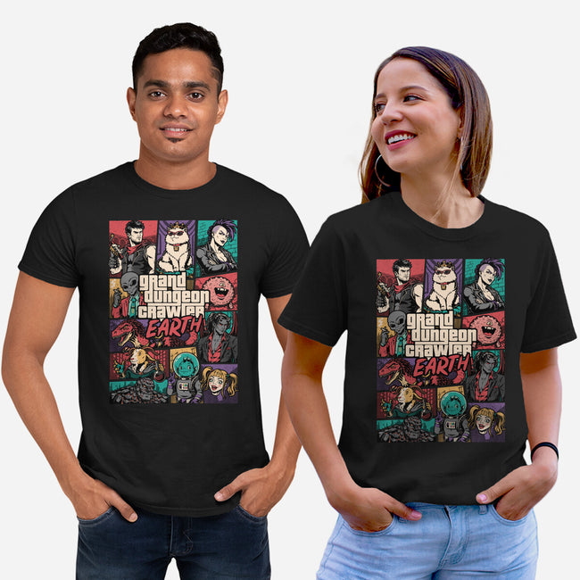 Crawler Game-Unisex-Basic-Tee-Studio Mootant