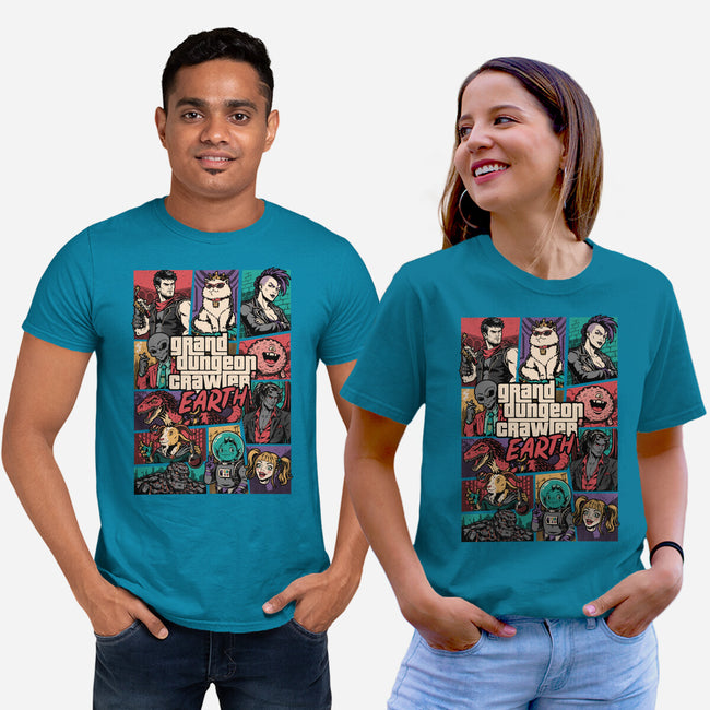 Crawler Game-Unisex-Basic-Tee-Studio Mootant