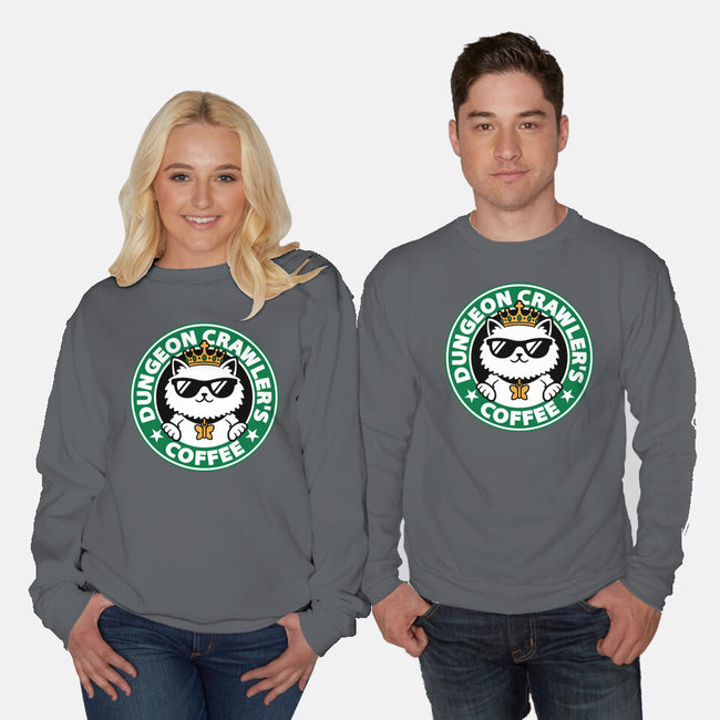 Crawler Coffee-Unisex-Crew Neck-Sweatshirt-Studio Mootant