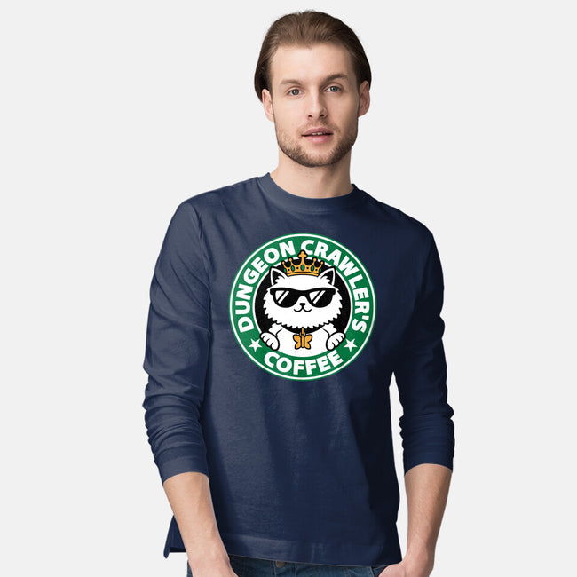 Crawler Coffee-Mens-Long Sleeved-Tee-Studio Mootant