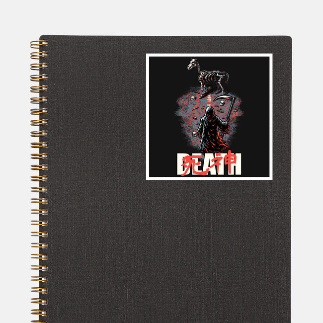 Death Rider Anime-None-Glossy-Sticker-Studio Mootant