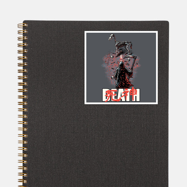 Death Rider Anime-None-Glossy-Sticker-Studio Mootant