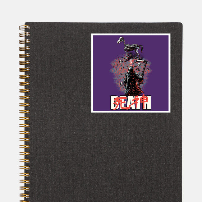 Death Rider Anime-None-Glossy-Sticker-Studio Mootant