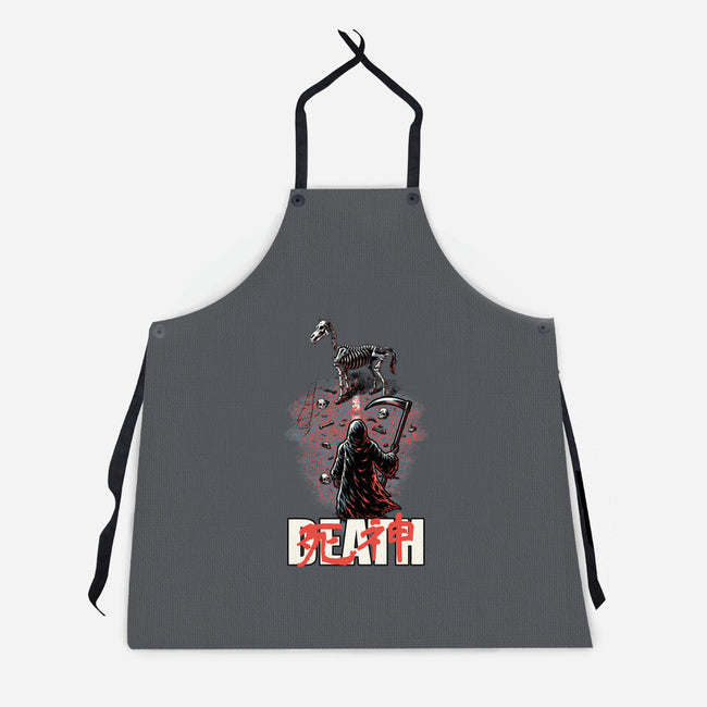 Death Rider Anime-Unisex-Kitchen-Apron-Studio Mootant